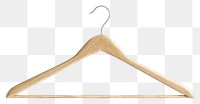 PNG  Oak wood clothe hangermockup simplicity coathanger hanging.