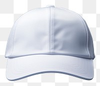 PNG White blank cap mockup blue headwear headgear.