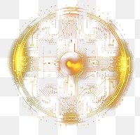 PNG  Digital coin backgrounds technology abstract.