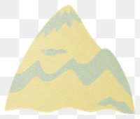 PNG  Mountain white background clothing pattern. AI generated Image by rawpixel.