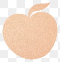 PNG  Peach white background circle person. AI generated Image by rawpixel.