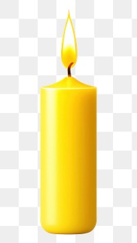 PNG  Candle white background spirituality illuminated. AI generated Image by rawpixel.