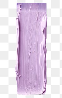 PNG Pale purple flat paint brush stroke white background lavender magenta.