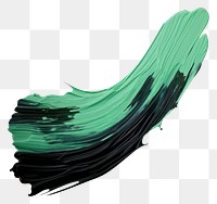 PNG Pastel black green flat paint brush stroke white background abstract outdoors.