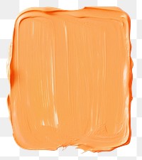 PNG Peach flat paint stroke backgrounds rectangle white background.