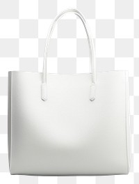 PNG  White shopping mockup handbag purse gray.