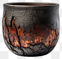 PNG Pot with burnt pottery vase 