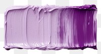 PNG Silver and purple flat paint brush stroke rectangle white background cosmetics.