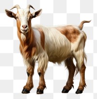 PNG Goat livestock mammal animal. AI generated Image by rawpixel.