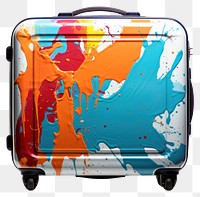 PNG  Cool suitcase luggage creativity briefcase.
