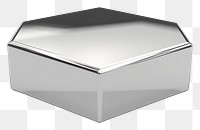 PNG Octagon silver white background rectangle.