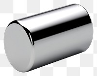 PNG Cylinder cylinder steel white background.