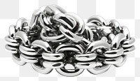 PNG Chain platinum bracelet jewelry.