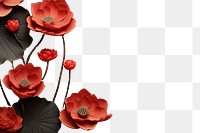 PNG  Chinese New Year style of Lotus backgrounds pattern flower.