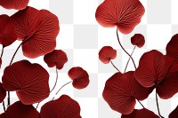 PNG  Chinese New Year style of Leaf backgrounds flower petal.