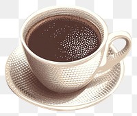 PNG  Coffee coffee saucer drink.