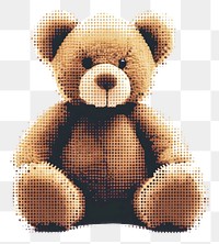 PNG Teddy bear cartoon toy 