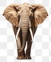 PNG  Elephant wildlife animal mammal.