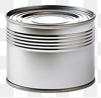PNG Tin can white background container aluminium. AI generated Image by rawpixel.