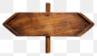 PNG Wooden direction sign furniture symbol  