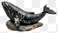PNG  Rock heavy element Whale shape whale sculpture animal.