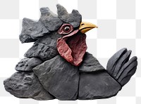 PNG  Rock heavy element Chicken shape chicken animal nature.