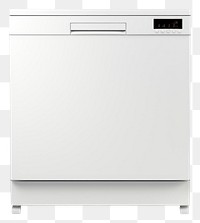 PNG White dishwasher appliance white background architecture.