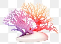 PNG 3d Marine Coral holographic nature marine sea.
