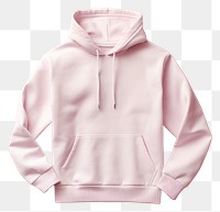 PNG  Hoodie mockup sweatshirt pink outerwear.