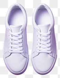 PNG  Sneakers mockup footwear purple shoe.