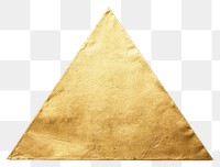 PNG  Pyramid paper gold simplicity. AI generated Image by rawpixel.