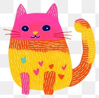 PNG  Cat animal mammal cute. AI generated Image by rawpixel.