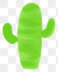 PNG Cactus plant white background vegetable. AI generated Image by rawpixel.