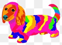 PNG Dachshund dachshund animal mammal. AI generated Image by rawpixel.