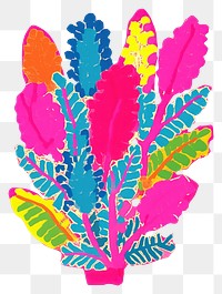 PNG Plant purple leaf white background. AI generated Image by rawpixel.