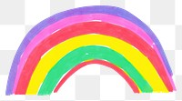 PNG Rainbow white background vibrant color creativity. 
