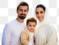 PNG  Happy Arabian family portrait adult baby. AI generated Image by rawpixel.