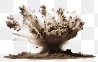 PNG  Explosion destruction splattered exploding.