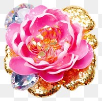 PNG  Flower jewelry brooch plant. 