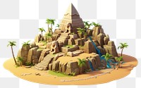 PNG  Sphinx Egypt outdoors sand architecture.