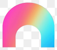 PNG Semi-circle arch architecture spectrum. AI generated Image by rawpixel.
