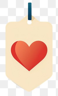 PNG Price tag label heart shape symbol hanging circle. AI generated Image by rawpixel.