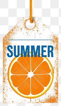 PNG Parallelogram summer orange fruit. AI generated Image by rawpixel.