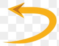 PNG Bold curve yellow logo appliance. 