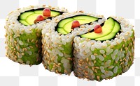 PNG  California rolls sushi food rice.