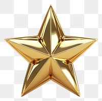 PNG Star gold symbol white background.