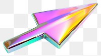 PNG  Cursor white background weaponry rainbow.