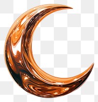 PNG A Islamic Luxury Crescent moon crescent jewelry white background.