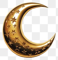 PNG A Islamic Luxury Crescent moon crescent night gold.