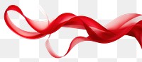 PNG Red ribbon backgrounds abstract ethereal.